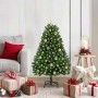 Árbol de Navidad artificial Verde 120 cm PVC y Metal