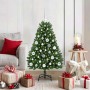 Árbol de Navidad artificial Verde 120 cm PVC y Metal