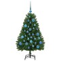 Árbol de Navidad artificial Verde 120 cm PVC y Metal