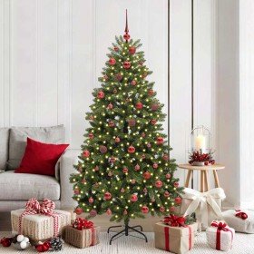 Árbol de Navidad artificial Verde 180 cm PVC y Metal