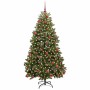 Árbol de Navidad artificial Verde 180 cm PVC y Metal