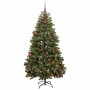 Árbol de Navidad artificial Verde 180 cm PVC y Metal