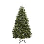 Árbol de Navidad artificial Verde 180 cm PVC y Metal