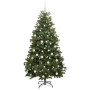 Árbol de Navidad artificial Verde 180 cm PVC y Metal