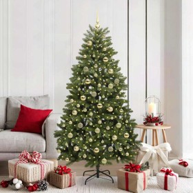 Árbol de Navidad artificial Verde 180 cm PVC y Metal