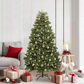 Árbol de Navidad artificial Verde 180 cm PVC y Metal
