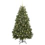 Árbol de Navidad artificial Verde 180 cm PVC y Metal