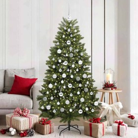 Árbol de Navidad artificial Verde 180 cm PVC y Metal