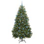 Árbol de Navidad artificial Verde 180 cm PVC y Metal