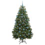 Árbol de Navidad artificial Verde 180 cm PVC y Metal