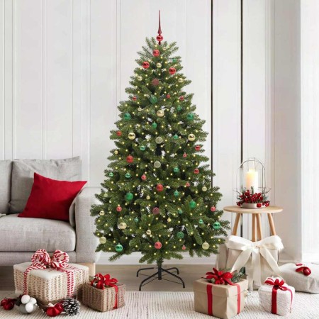 Árbol de Navidad artificial Verde 180 cm PVC y Metal