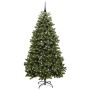 Árbol de Navidad artificial Verde 210 cm PVC y Metal