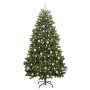 Árbol de Navidad artificial Verde 210 cm PVC y Metal