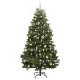 Árbol de Navidad artificial Verde 210 cm PVC y Metal