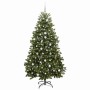 Árbol de Navidad artificial Verde 210 cm PVC y Metal