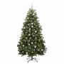 Árbol de Navidad artificial Verde 210 cm PVC y Metal