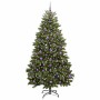 Árbol de Navidad artificial Verde 210 cm PVC y Metal