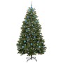 Árbol de Navidad artificial Verde 210 cm PVC y Metal