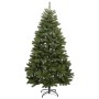Árbol de Navidad artificial Verde 210 cm PVC y Metal