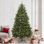 Árbol de Navidad artificial Verde 240 cm PVC y Metal