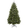 Árbol de Navidad artificial Verde 240 cm PVC y Metal