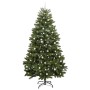 Árbol de Navidad artificial Verde 240 cm PVC y Metal