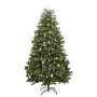 Árbol de Navidad artificial Verde 240 cm PVC y Metal