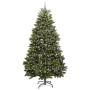 Árbol de Navidad artificial Verde 240 cm PVC y Metal