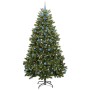 Árbol de Navidad artificial Verde 240 cm PVC y Metal