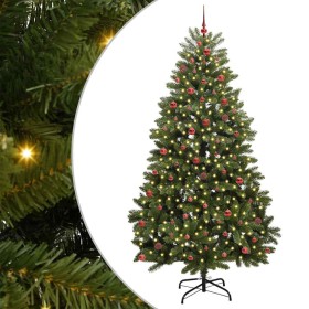 Árbol de Navidad artificial Verde 270 cm PVC y Metal