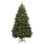 Árbol de Navidad artificial Verde 270 cm PVC y Metal