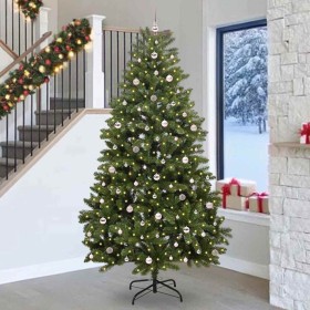 Árbol de Navidad artificial Verde 270 cm PVC y Metal