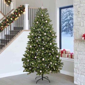 Árbol de Navidad artificial Verde 270 cm PVC y Metal