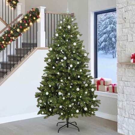 Árbol de Navidad artificial Verde 270 cm PVC y Metal