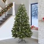 Árbol de Navidad artificial Verde 270 cm PVC y Metal