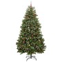 Árbol de Navidad artificial Verde 270 cm PVC y Metal