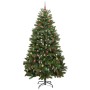 Árbol de Navidad artificial Verde 270 cm PVC y Metal