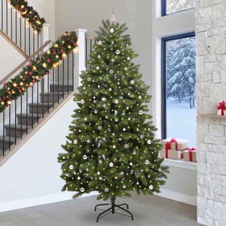 Árbol de Navidad artificial Verde 300 cm PVC y Metal