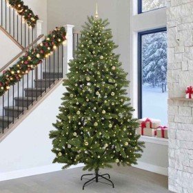 Árbol de Navidad artificial Verde 300 cm PVC y Metal