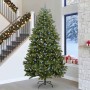 Árbol de Navidad artificial Verde 300 cm PVC y Metal