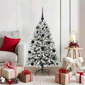 Árbol de Navidad artificial Verde y 120 cm PVC y Metal