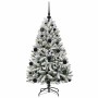 Árbol de Navidad artificial Verde y 120 cm PVC y Metal