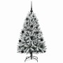 Árbol de Navidad artificial Verde y 120 cm PVC y Metal