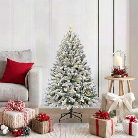 Árbol de Navidad artificial Verde y 120 cm PVC y Metal