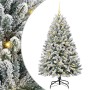 Árbol de Navidad artificial Verde y 120 cm PVC y Metal