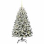 Árbol de Navidad artificial Verde y 120 cm PVC y Metal