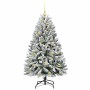 Árbol de Navidad artificial Verde y 120 cm PVC y Metal