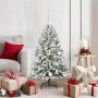 Árbol de Navidad artificial Verde y 120 cm PVC y Metal