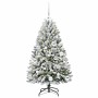 Árbol de Navidad artificial Verde y 120 cm PVC y Metal