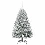 Árbol de Navidad artificial Verde y 120 cm PVC y Metal